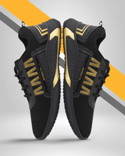 FK- 447 Premium Quality Running Shoes For Men - Image 3