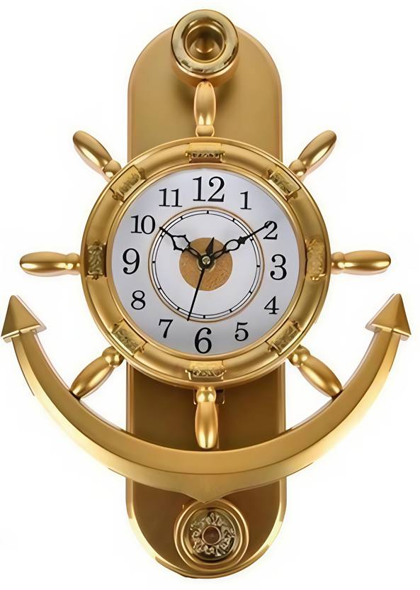 BIG BANG CREATIONS Analog 31 cm X 24 cm Wall Clock