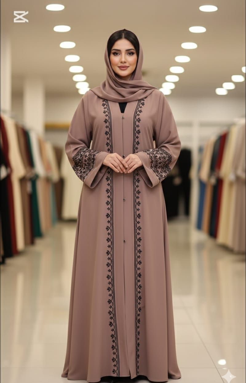 Dubai cherry fabrics embroidery work sinzu borka