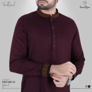 GoodMan Premium Quality Semi Long Panjabi for Men
